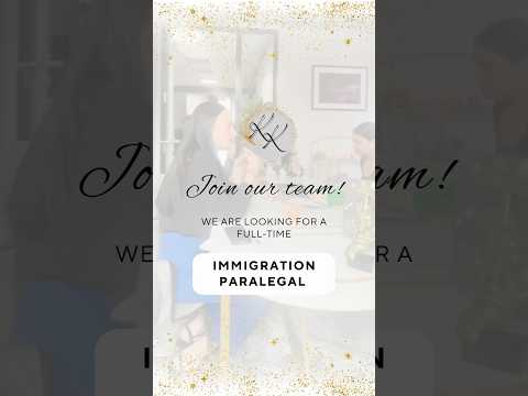 Join Krilchev & Associates as a full-time Immigration Paralegal in our Las Vegas office!