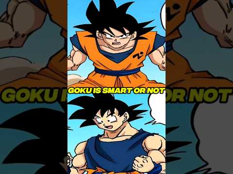 Is Goku Is Smart Or Not..! 🤔