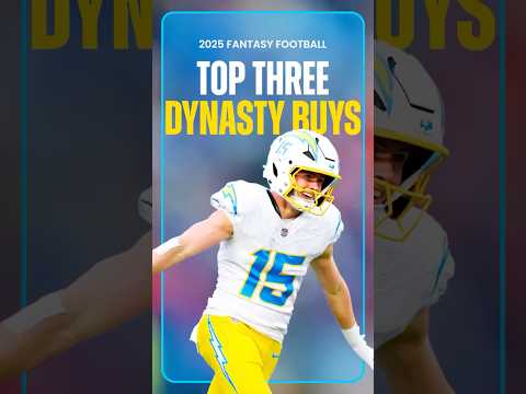 Target These 3 Players in DYNASTY Leagues! | 2025 Fantasy Football Outlook #shorts