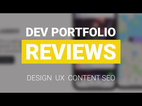 Reviewing developers' portfolios - PART 7