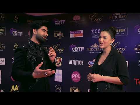 Gauahar Khan at the Red Carpet of Iconic Gold Awards 2023 #awards #awards2023 #entertainment