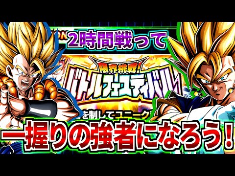 【ドッカンバトル】バトルフェスティバル挑戦者にちょっとアドバイスをしたいのです