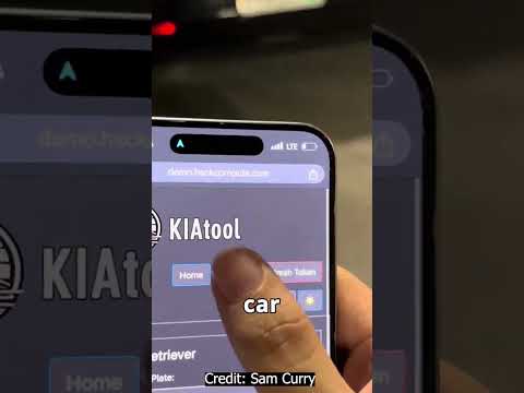 A car is hacked with an app!?!