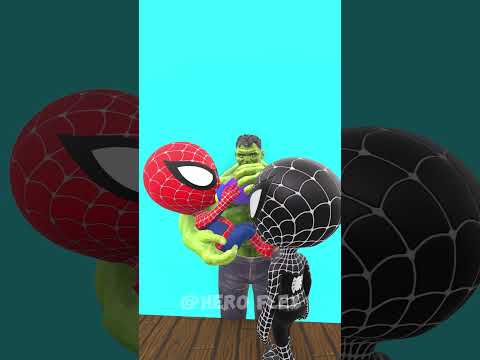 Hulk Is Tired Now 😂 #spiderman #funnyanimation #blenderanimation