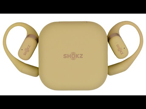 SHOKZ OpenFit Open Ear True Wireless Earbuds Unboxing - ASMR