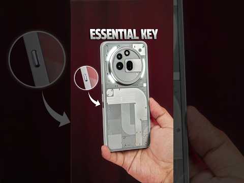 Nothing Phone 3a Series 🔥 Essential Key Features #shorts #nothing #essentialkey