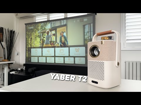 Yaber T2 - The Portable JBL & Dolby Powered Projector!