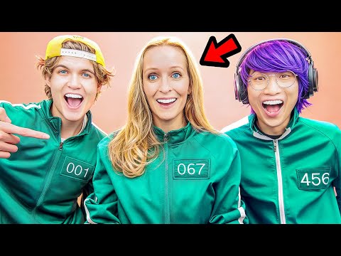 LANKYBOX'S MOM JOINED SQUID GAME 2!? (LANKYBOX'S MOM Joins Squid Game 2 in Real Life!)