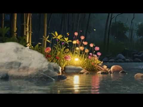 Gentle Piano Tunes with Rain Ambience for Study and Focus