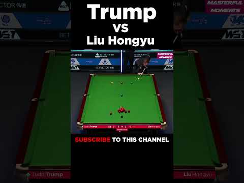 Judd Trump vs Lyu Hongyu - English Open Snooker 2024 - R1 Part 3 #shorts #snooker #cuesports #wst