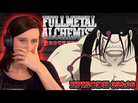 Reaction to Fullmetal Alchemist: Brotherhood | Episode 35-36 | First time watching