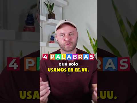 ¡Palabras que SOLO se Usan en EE.UU.! ¿Las Conoces? #usa #english