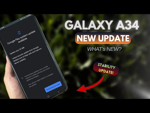 Samsung Galaxy A34 - New Stability Update of 2025!