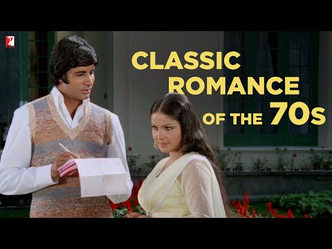 Classic Romantic Moments from the 70s | Kaala Patthar | Kabhi Kabhie | Amitabh Bachchan | Raakhee