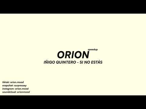 iñigo quintero - Si No Estás (speedup + reverb)