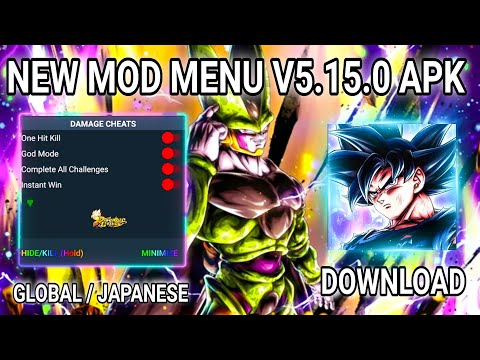 Dragon Ball Legends v5.15.0 NEW MOD MENU APK / Dragon Ball Legends Hack / DB Legends Mod Apk