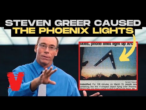 Steven Greer Claims He Caused The Phoenix Lights UFO To Appear