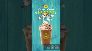 Coffee Promo - Digital Menu Board - NexSigns  #digitalmenuboards