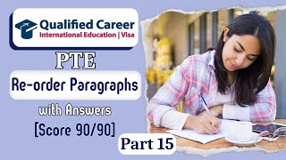 PTE Reorder Paragraph Practice Test with Answers 📚 [Part 15] | November 11, 2024 | Qualified Career