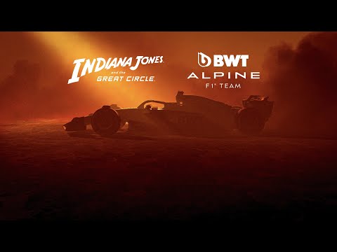 Official Reveal - Indiana Jones and the Great Circle and BWT Alpine F1 Team