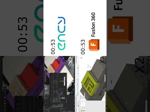 Dive into a detailed comparison between #ENCY and #fusion360 #techcomparison #cncprogramming
