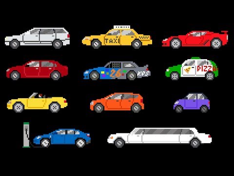 Cars - Book Version - Street Vehicles - The Kids' Picture Show (Fun & Educational Learning Video)