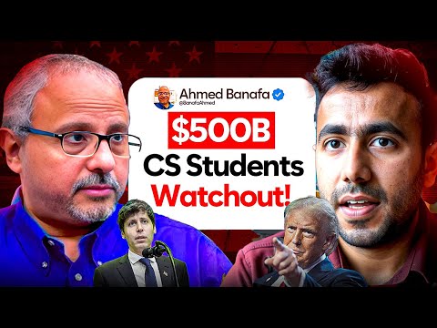 AI Talks with Silicon Valley Expert: $500B Stargate, Tech Hiring & Future! Ft. Dr Ahmed Banafa!