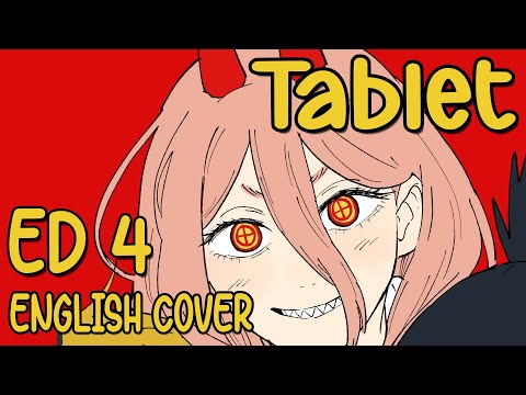 Tablet  | ENGLISH Cover 【Dangle】「 錠剤 (Chainsaw Man ED 4) - TOOBOE 」