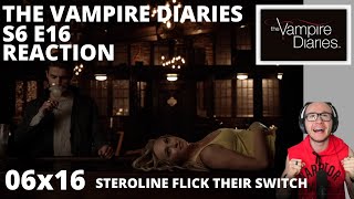 THE VAMPIRE DIARIES S6 E16 THE DOWNWARD SPIRAL REACTION 6x16 STEFAN & CAROLINE TURN OFF HUMANITY