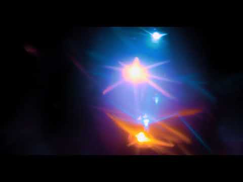 Teal & Orange Lens Flares Overlay Effect on Black Screen 4K / Free Download Link