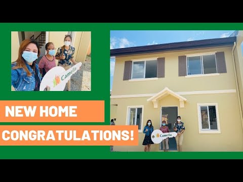 Dana House Turnover in Camella Homes Urdaneta Pangasinan | GIRLIE LAGMAN