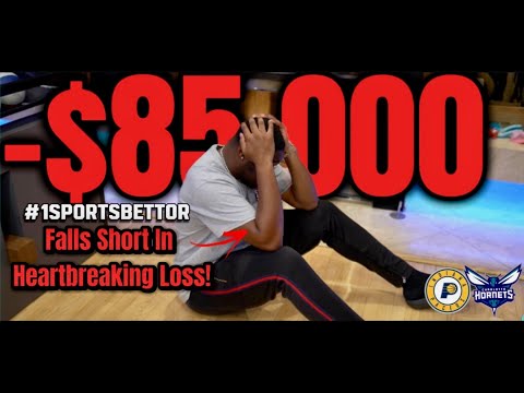 #1SportsBettor DPATT TAKES A HEARTBREAKING LOSS - $85,000 | DAY IN THE LIFE. (EPISODE 45) PACERS