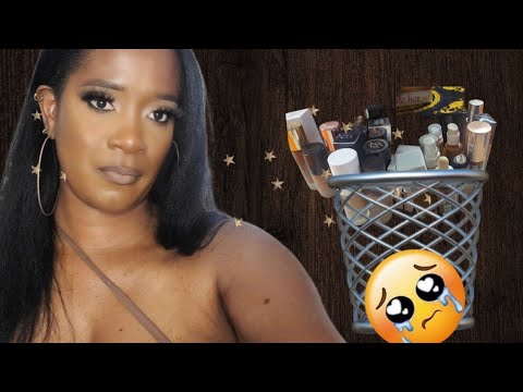 Watch Me Get Rid Of My Old And Expired Foundations.