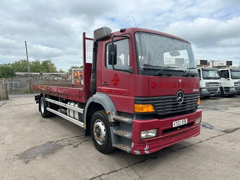 **SOLD** 1999 Mercedes Benz Atego 1823 Dropside Truck - Dixon Commercial Exports Ltd