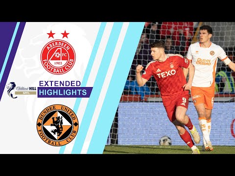 Aberdeen vs. Dundee United: Extended Highlights | SPFL | CBS Sports Golazo