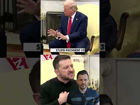 Trump TOSSES Javelins at Zelensky in Fiery Oval Office Clash