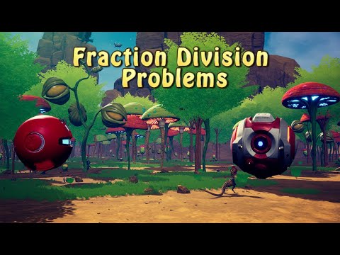 Fraction and Division Problems - 5th Grade Mage Math Video *New Version