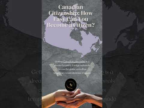 Canadian Citizenship How Easy Can You Become a Citizen #canada