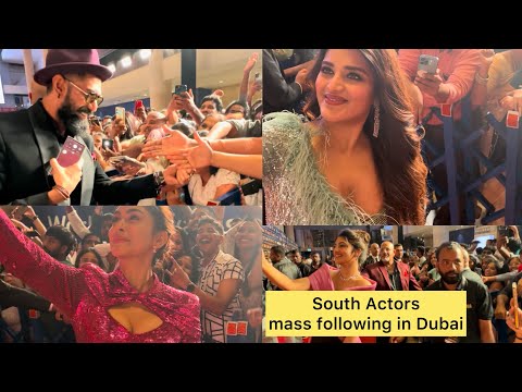 South Stars - Rana Daggubati Mrunal Thakur Sreeleela Nidhhi Agarwal are so humble with fans