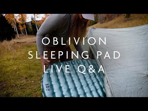 Oblivion Sleeping Pad Launch Live Q&A (Replay)