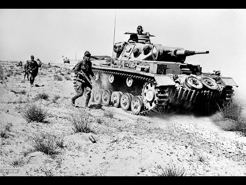 Patton's Tank Tracks in the Mojave Desert