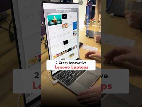 2 Crazy Innovative Lenovo Laptops 😮 #shorts