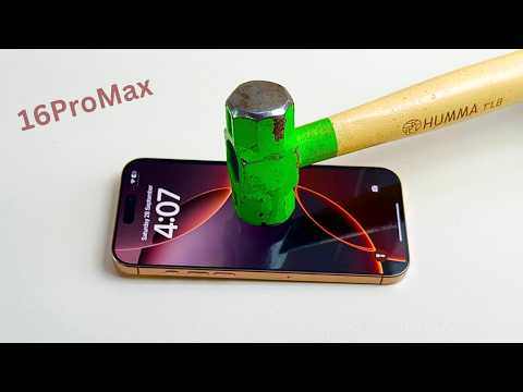 Apple iPhone 16 Pro Max Screen Scratch Test