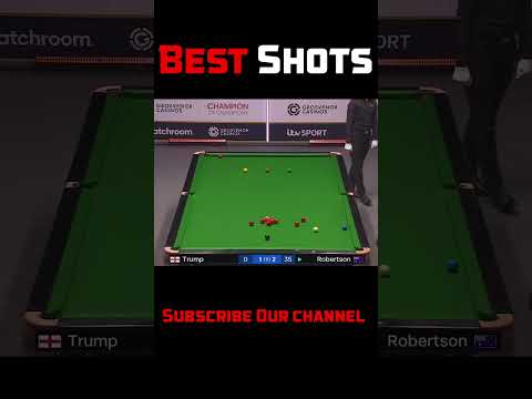 Neil Robertson vs Judd Trump Champion of champions Best Shots #billiards #snooker