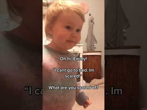 Her daughter’s fear is very relatable 😂 #funny #toddlers #baby #memes #shorts #funnymoment #meme