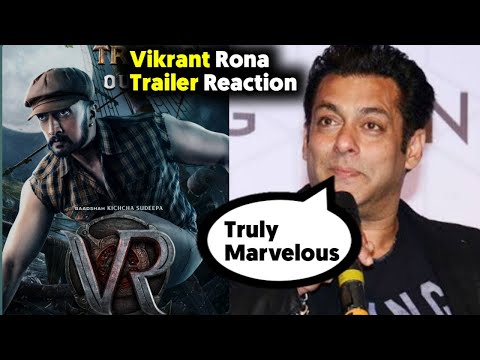 Vikrant Rona Trailer | Salman Khan Reaction On Vikrant Rona Trailer | Kiccha Sudeep, Jacqueline