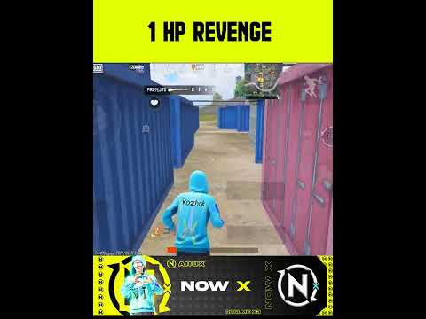 1 HP REVENGE #bgmi #nowarox #nowx #shorts #pubg #battlegroundsmobileindia