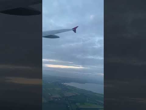 Flying above the Netherlands