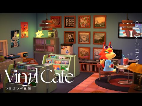 Vinyl Cafe 💿 | Chill Lo-Fi Records for Study & Relaxation | Animal Crossing BGM 𖡼.𖤣𖥧