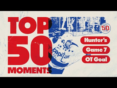 Capitals Top 50 Moments | Hunter's Game 7 Overtime Goal